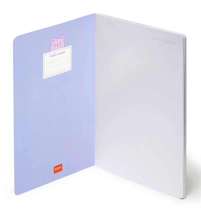 Caderno Legami A5 Liso - Teddy Bear