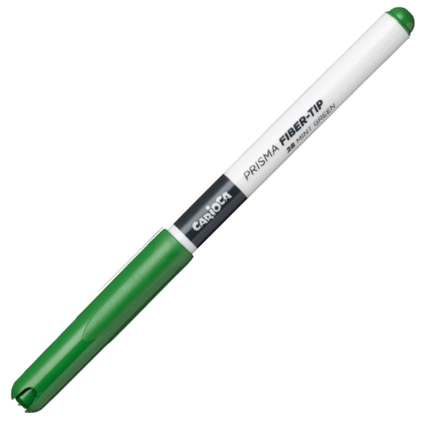 Marcador Carioca plus Prisma fiber-tip Verde menta