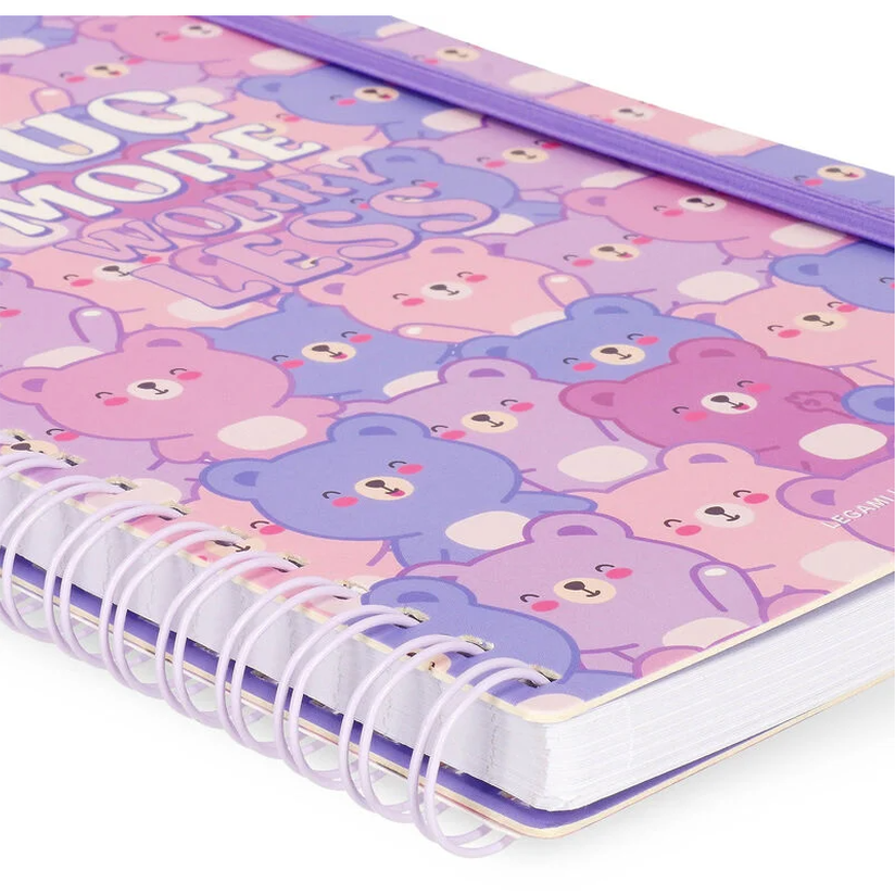 Caderno Legami A5 Espiral linhas - Teddy Bear