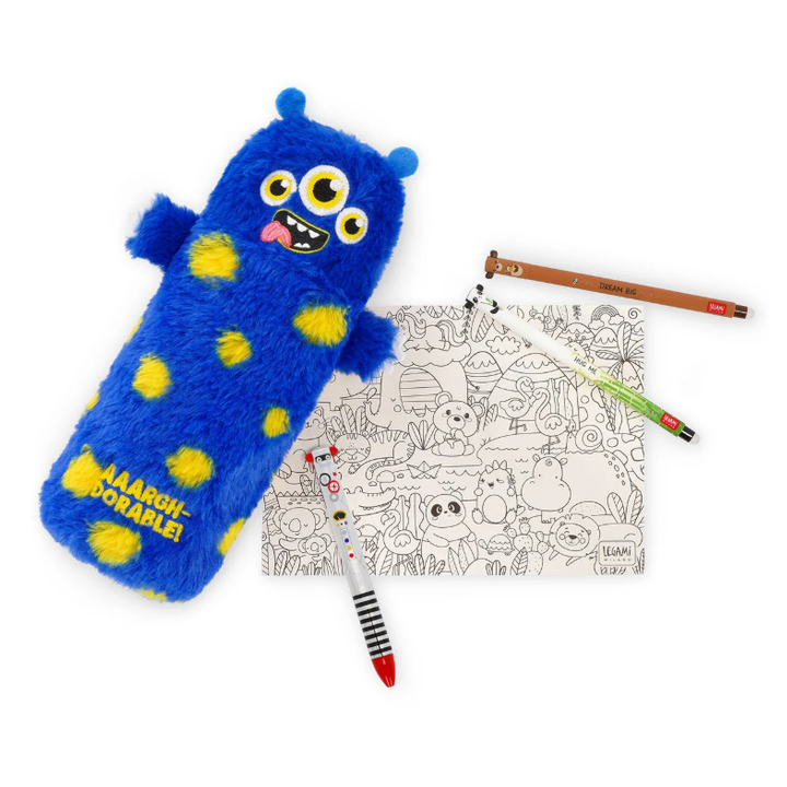 Estojo de pelúcia Monstro Legami