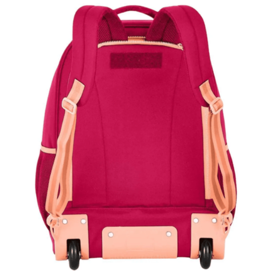 Mochila c/ trolley Luluca Rosa 46cm