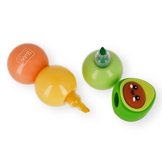 Sublinhador 3 em 1 Abacate - Legami