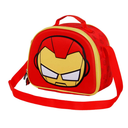 Lancheira 3D Iron man térmica