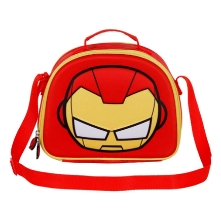 Lancheira 3D Iron man térmica