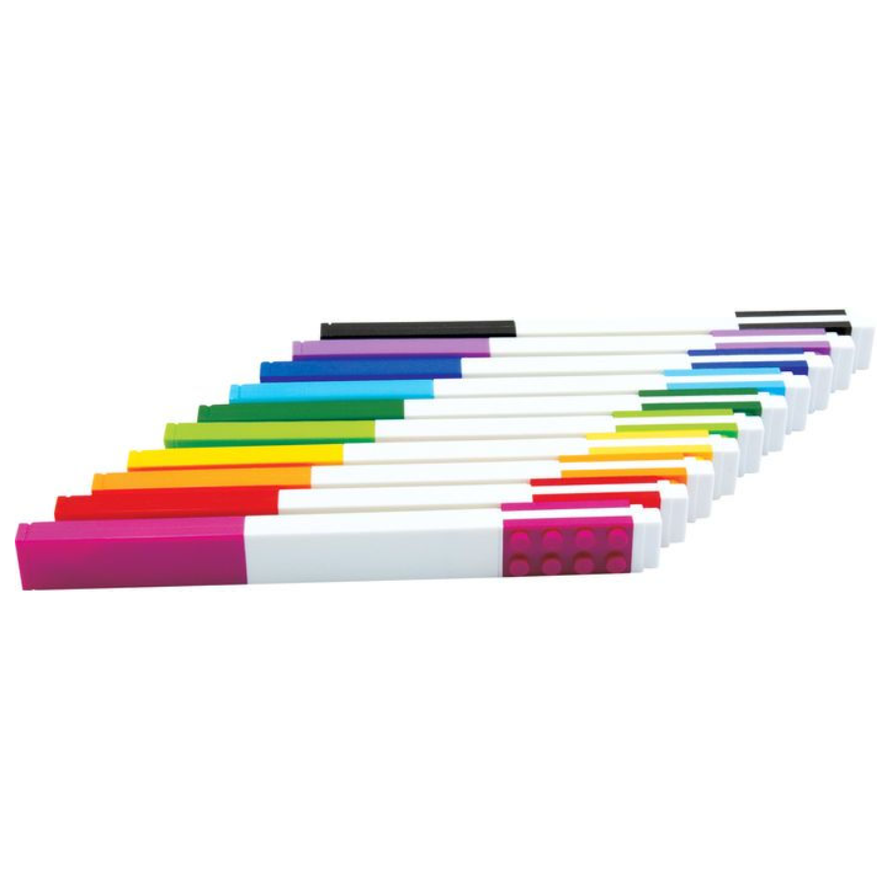 Marcadores Lego 10 unidades