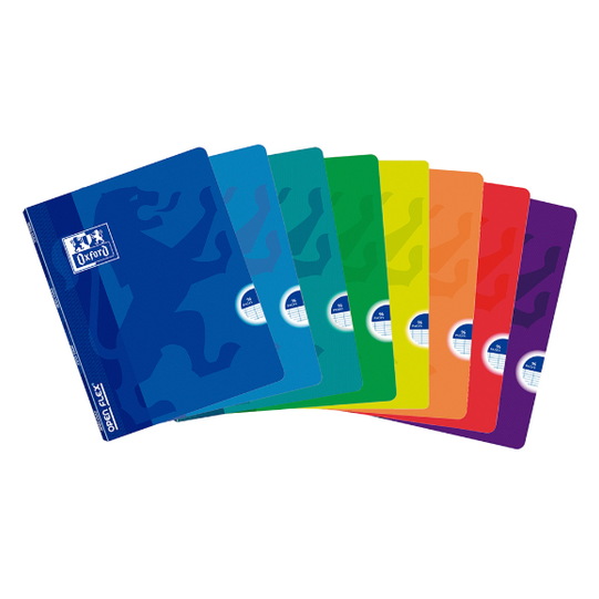 Caderno agrafado Oxford A4 Openflex Pautado 48Fls Roxo