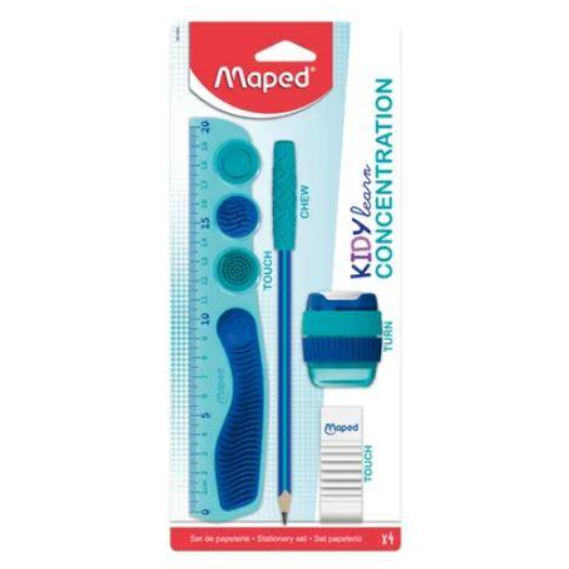 Conjunto de Escrita 4 Peças Kidy'Learn Concentration