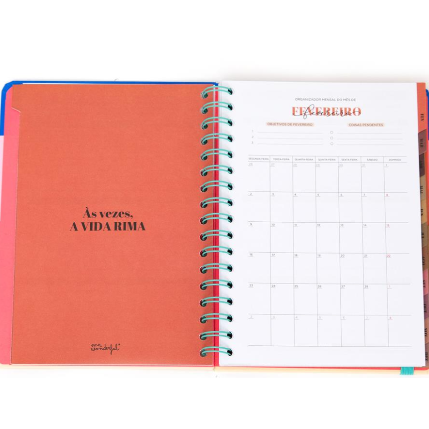 Agenda Office 2026 Semanal - Por onde começamos? Mr Wonderful