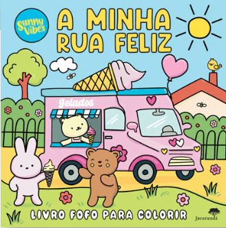 Livro colorir - A minha rua Feliz