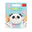 Borracha 2 em 1 panda Legami