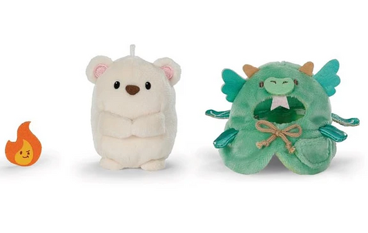 Nici - Mymochi Fairy | Urso Polar Snono, c/fantasia de dragão