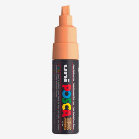 Marcador uni posca 8K Salmão
