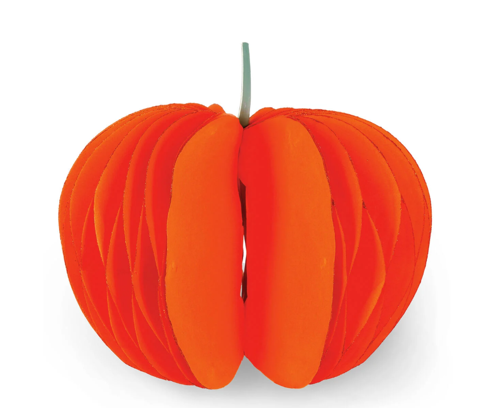 Abóbora de Halloween de papel dobrável - Que abóbora! Legami