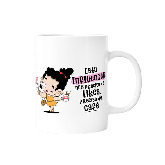 Caneca profissões - Influencer