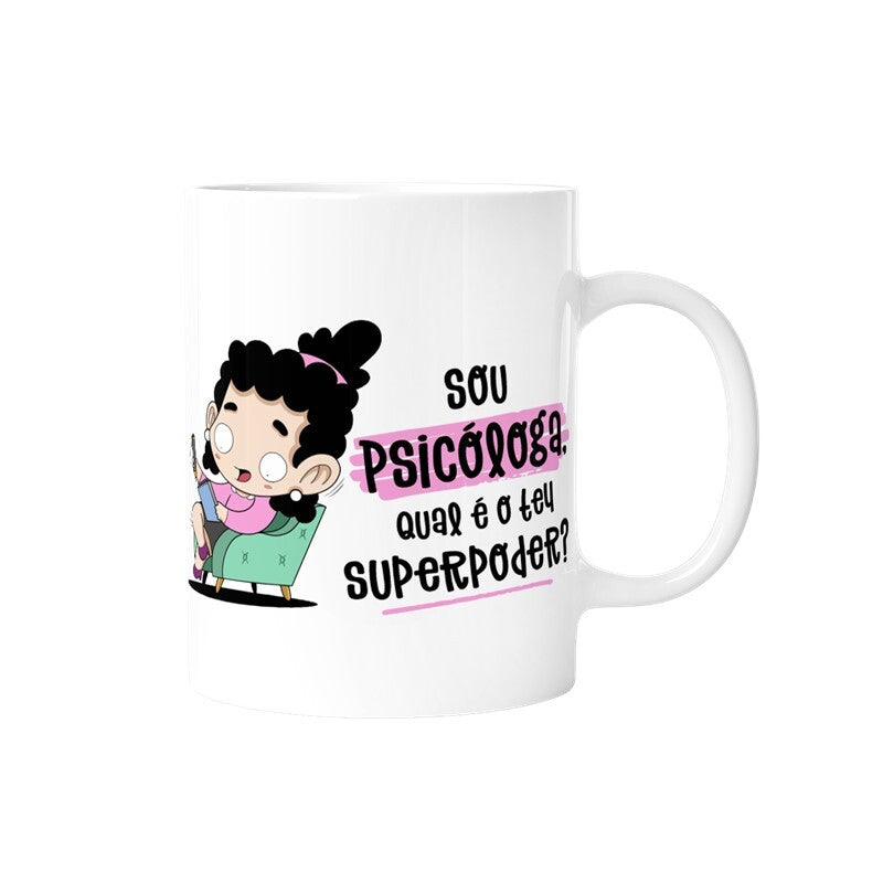 Caneca profissões - Psicóloga