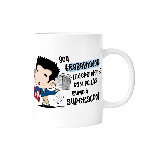 Caneca profissões - Trabalhador independente