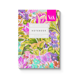 Caderno V&A A6 Neon Floral Mawson Tulip
