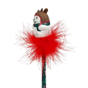 Caneta com Luz Legami Writing Is Magic – Urso Rena Natal