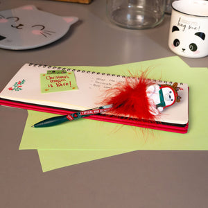 Caneta com Luz Legami Writing Is Magic – Urso Rena Natal