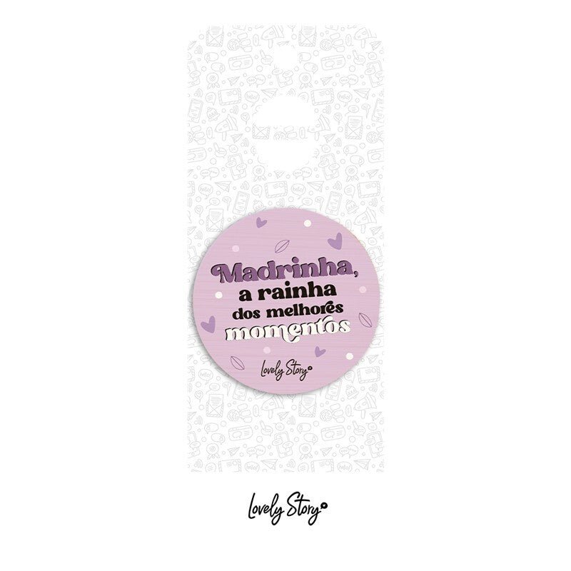 Abre garrafas Madrinha a rainha dos melhores momentos - Papelaria Encantada