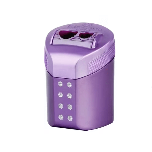 Afia Dupla RollOn Sparkle Lilás Faber - castell - Papelaria Encantada