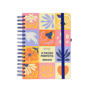 Agenda 26-27 Diária - A pausa perfeita - Mr. Wonderful - Papelaria Encantada
