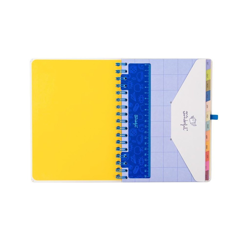 Agenda 26-27 Semanal - Ready - Mr. Wonderful - Papelaria Encantada