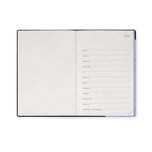 Agenda Legami 12 Meses 2027 Diária Cosmic Lilac - Papelaria Encantada