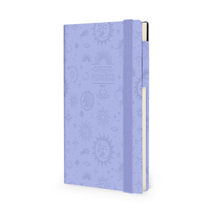 Agenda Legami 12 Meses 2027 Diária Cosmic Lilac - Papelaria Encantada