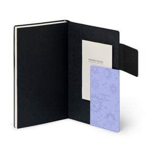Agenda Legami 12 Meses 2027 Diária Cosmic Lilac - Papelaria Encantada