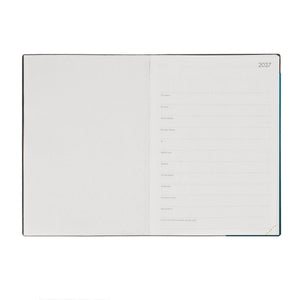 Agenda Legami 12 Meses 2027 Diária Deep Teal - Papelaria Encantada