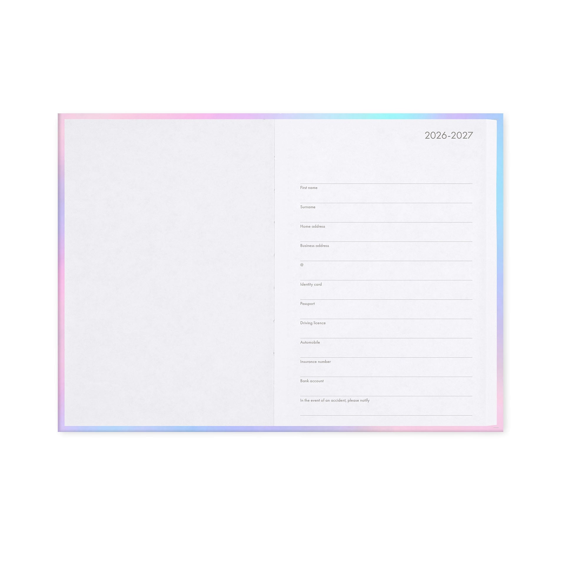 Agenda Legami 16 meses Diaria - Fairy Tale - Papelaria Encantada