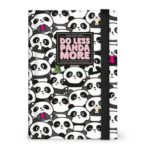 Agenda Legami 16 meses Diária -Média- Panda - Papelaria Encantada