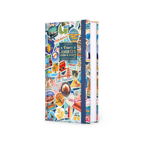 Agenda Legami 16 meses Diaria - Travel Stickers - Papelaria Encantada
