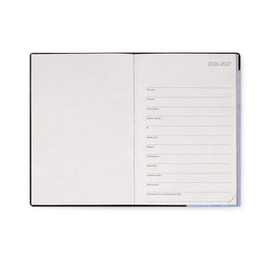 Agenda Legami 16 meses Média Diaria - Cosmic Lilac - Papelaria Encantada