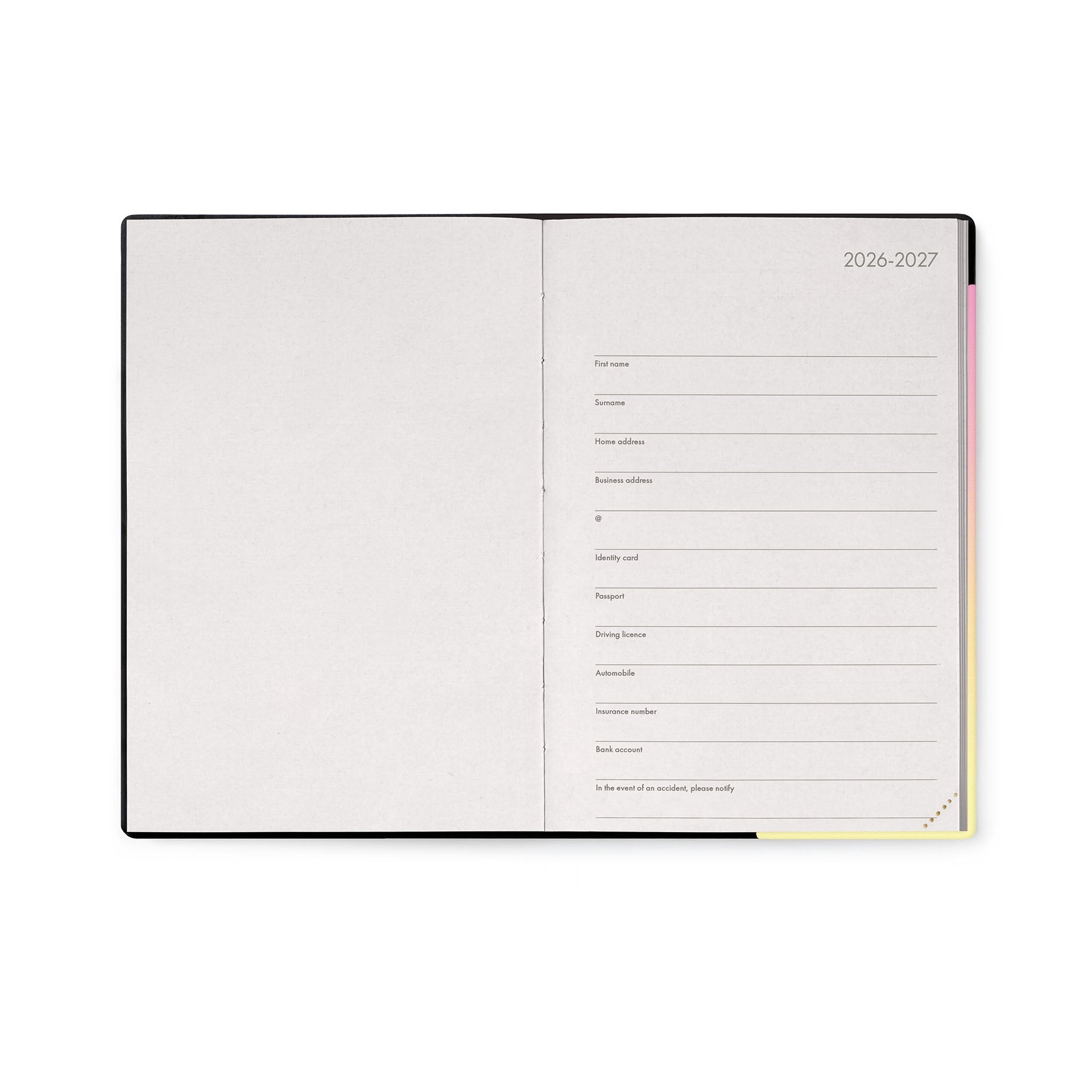 Agenda Legami 16 meses Média Diaria - Sunrise Lover - Papelaria Encantada