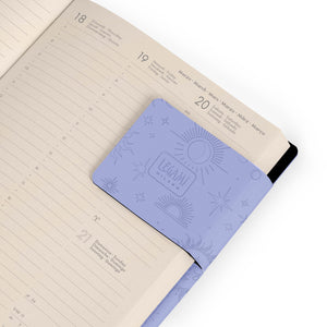 Agenda Legami 16 meses Média Semanal - Cosmic Lilac - Papelaria Encantada