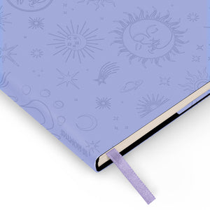 Agenda Legami 16 meses Média Semanal - Cosmic Lilac - Papelaria Encantada