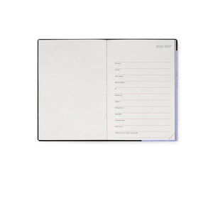 Agenda Legami 16 meses Média Semanal - Cosmic Lilac - Papelaria Encantada