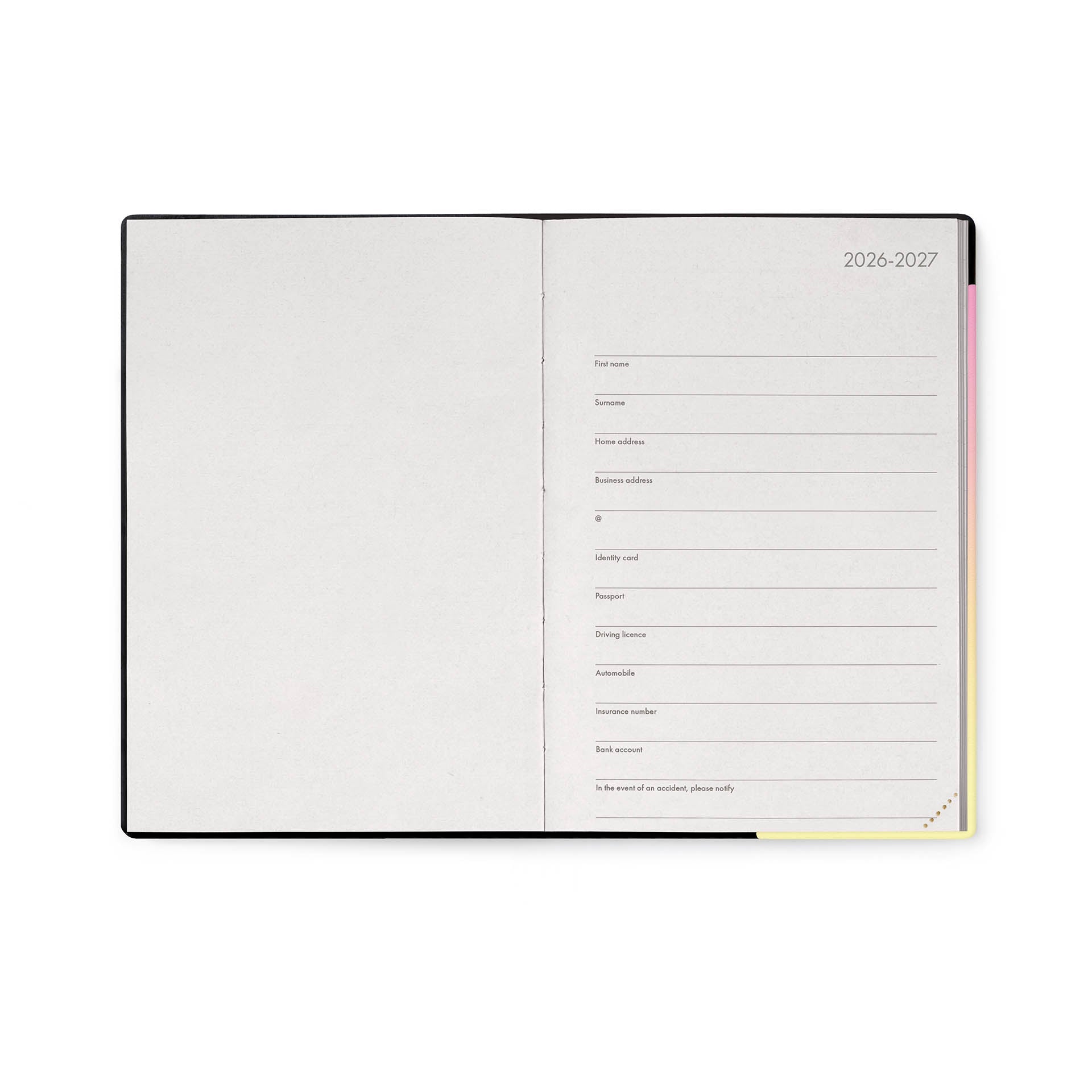 Agenda Legami 16 meses Média Semanal - Sunrise Lover - Papelaria Encantada