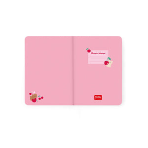 Agenda Legami 16 meses Semanal -Pequena- Urso Cereja Rosa - Papelaria Encantada