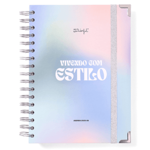 Agenda Wonder 2025-26 Semanal 18 meses- Vivendo com estilo - Mr.Wonderful - Papelaria Encantada
