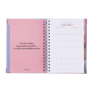Agenda Wonder 2025-26 Semanal 18 meses- Vivendo com estilo - Mr.Wonderful - Papelaria Encantada