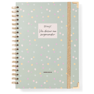 Agenda Wonder 2025-26 Semanal Grande - Vou deixar-me surpreender - Mr.Wonderful - Papelaria Encantada