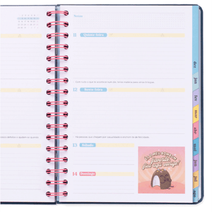 Agenda Wonder 2025-26 Semanal - Superplanos, Emoções e Boas Vibrações - Mr.Wonderful - Papelaria Encantada