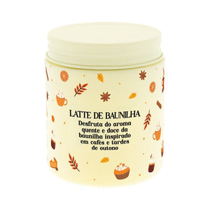 Vela aromática Arómame Latte De Baunilha – Baunilha