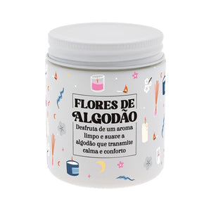 Vela aromática Arómame Flores De Algodão – Flor De Algodão