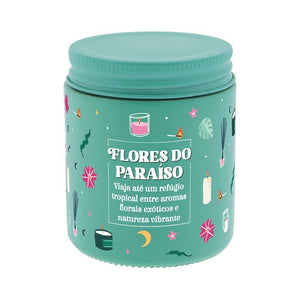 Vela aromática Arómame Flores Do Paraíso – Flores Tropicais