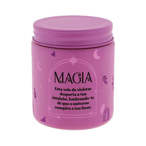 Vela aromática Arómame Magia – Violeta