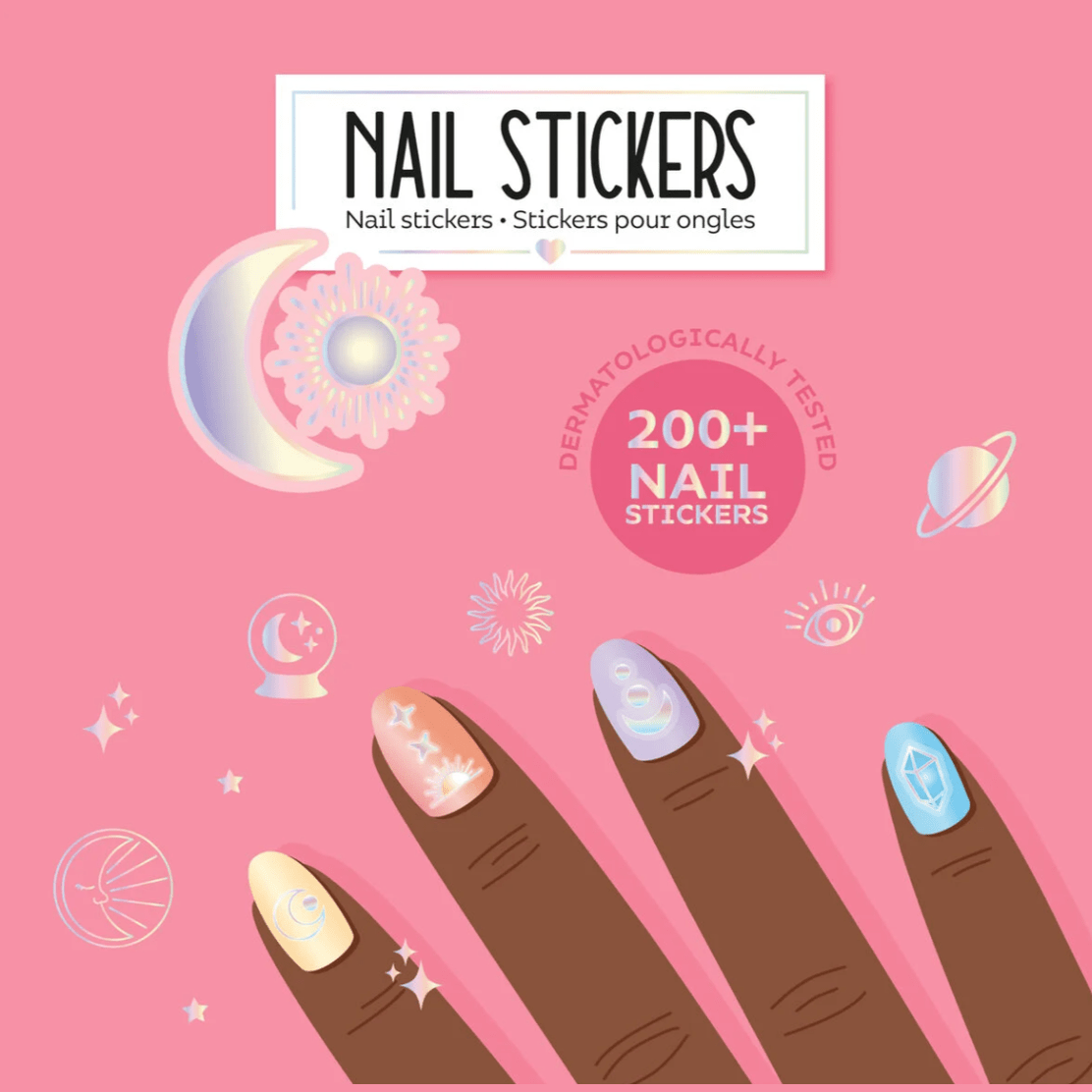 Autocolantes para unhas Magic Nails - Legami - Papelaria Encantada